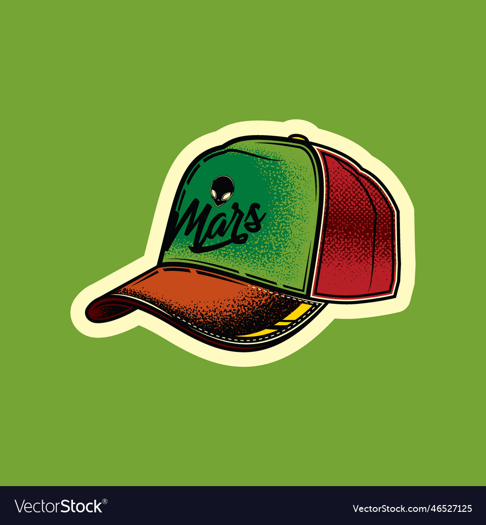 Baseball cap Royalty Free Vector Image VectorStock