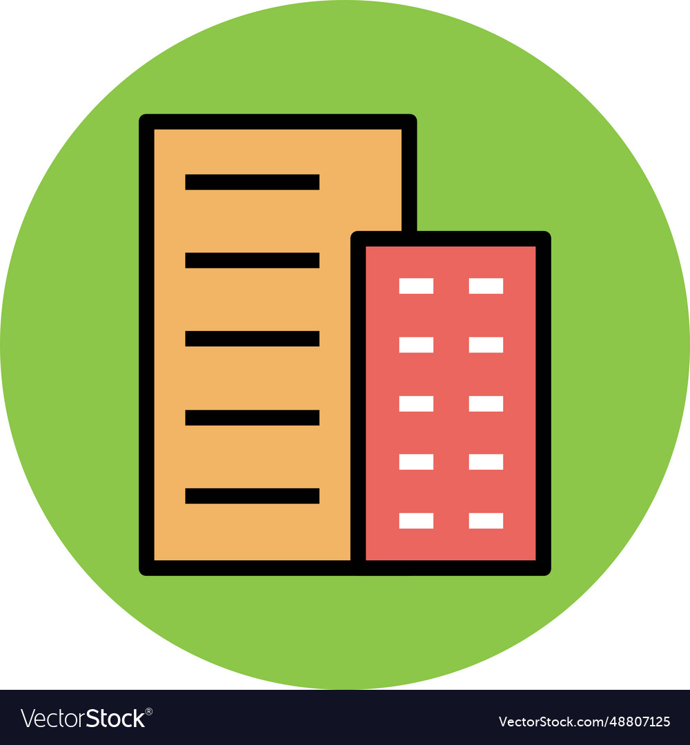 Modern architect and building icon concepts