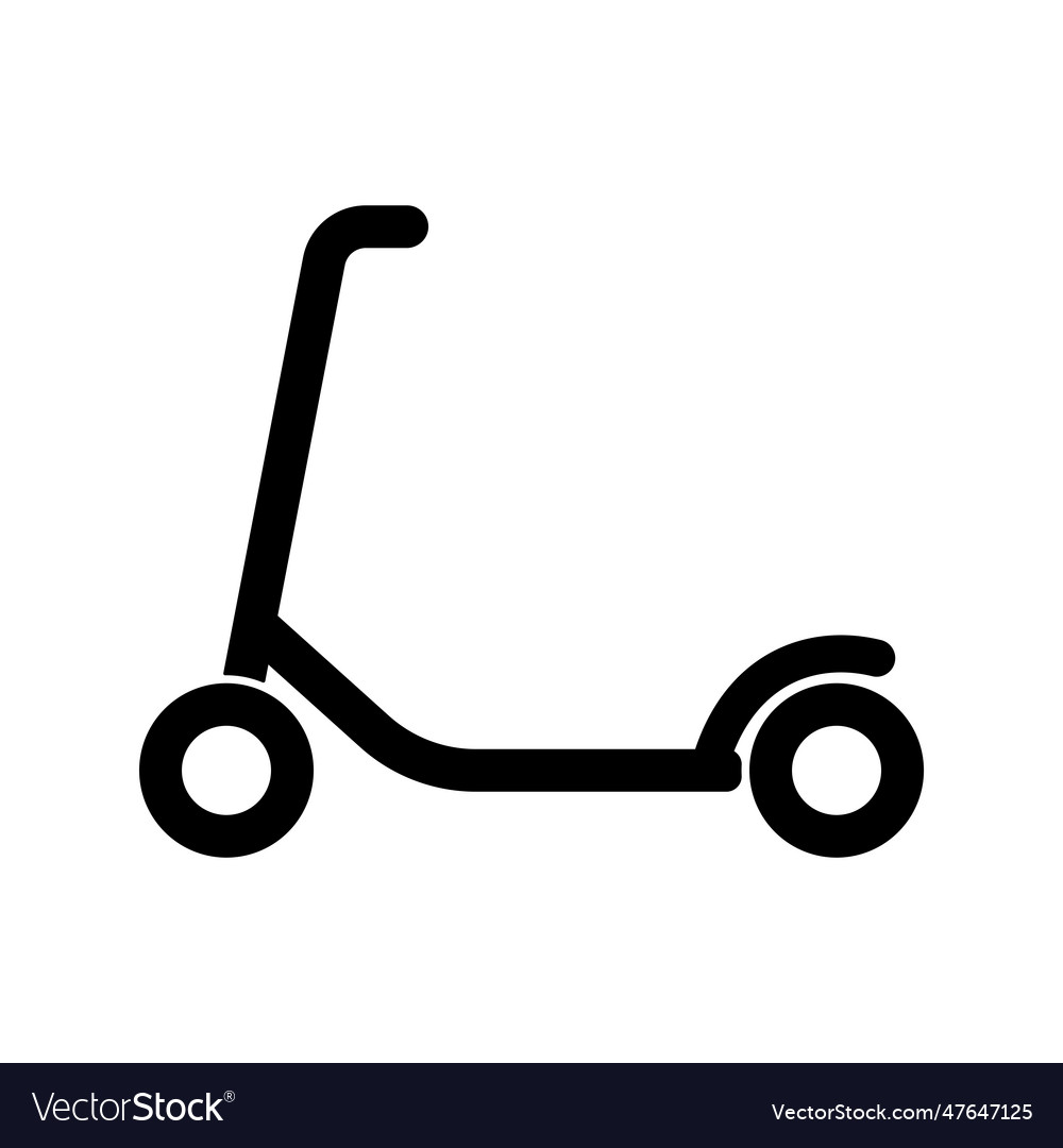 Scooter Icon vector image Scooter Icon