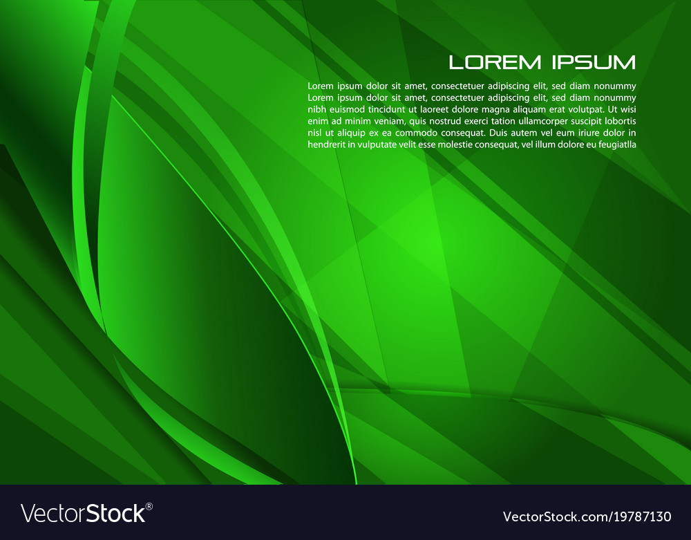 Abstract background with spiral in green color