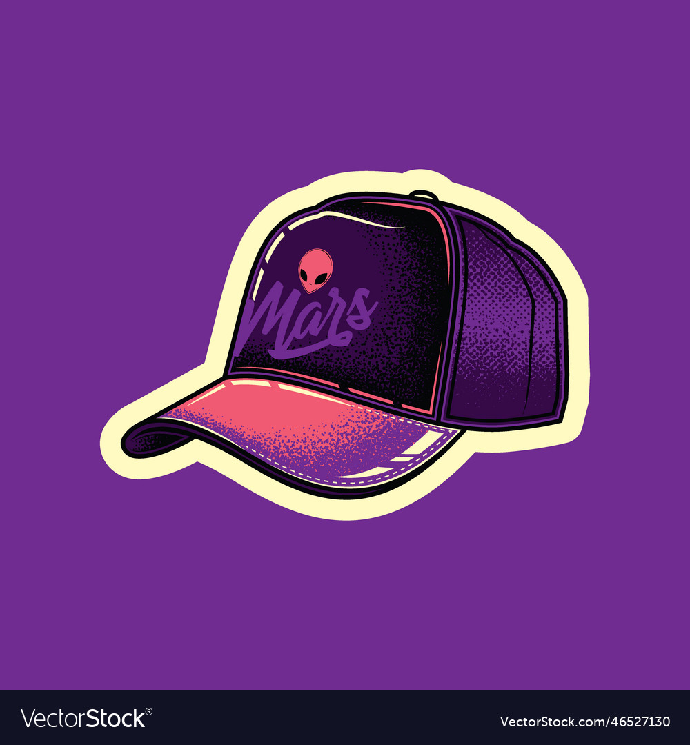 Baseball cap Royalty Free Vector Image VectorStock