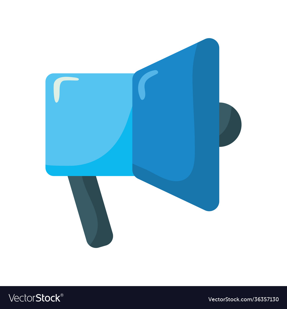 Megaphone sound device audio icon