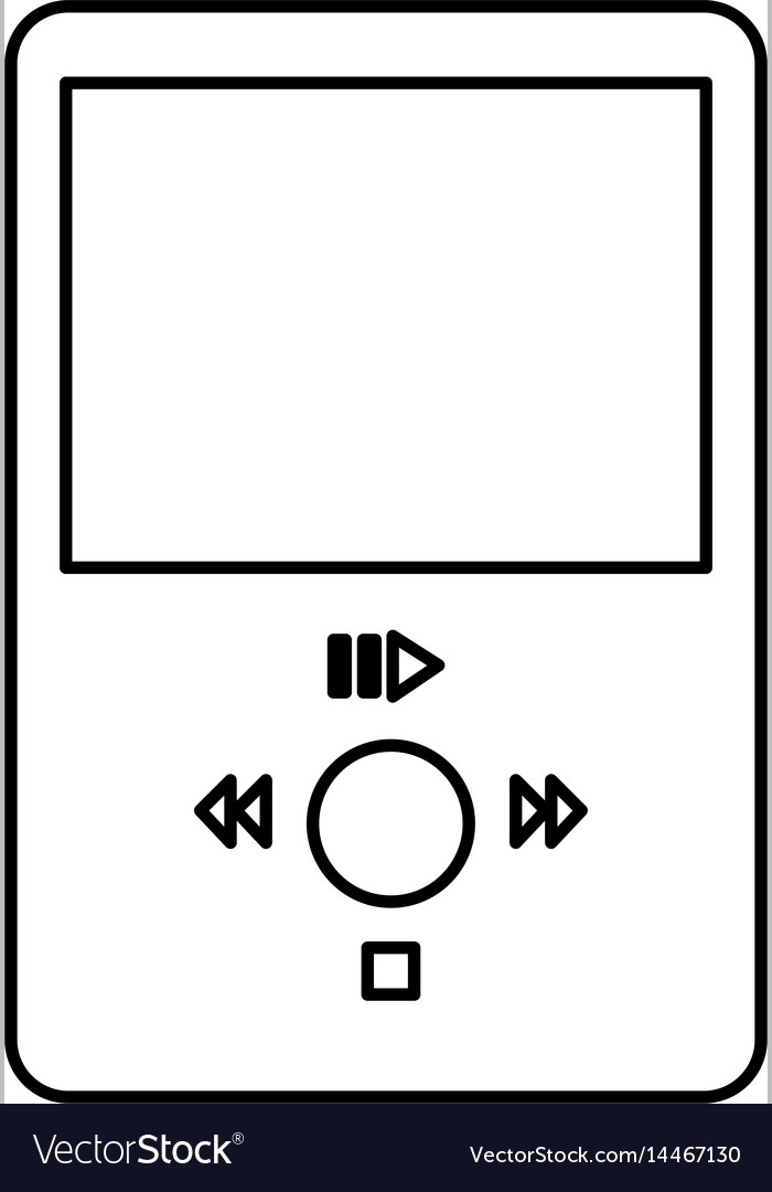 Mp3 Musik-Player-Symbol