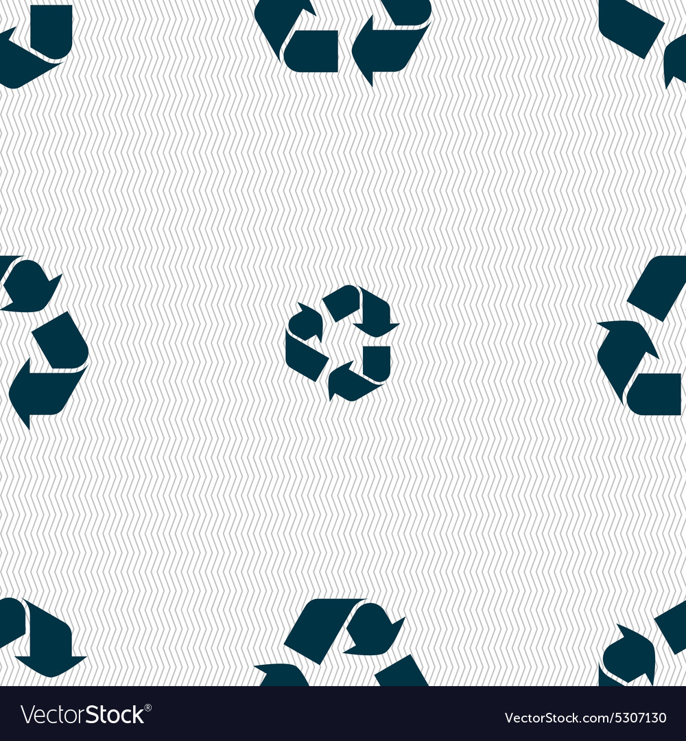 Processing icon sign seamless pattern