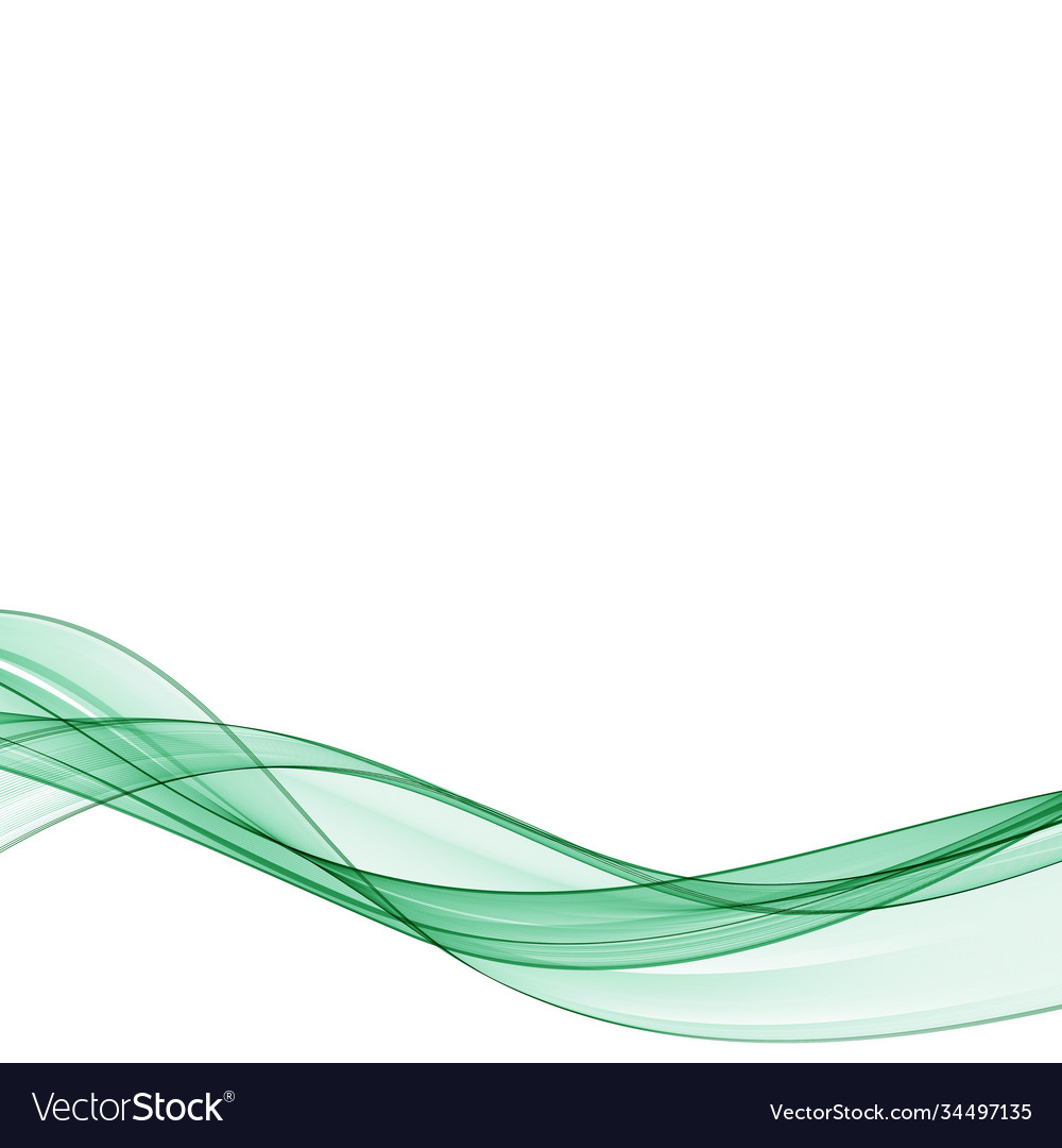 Abstrakte grüne Welle Layout