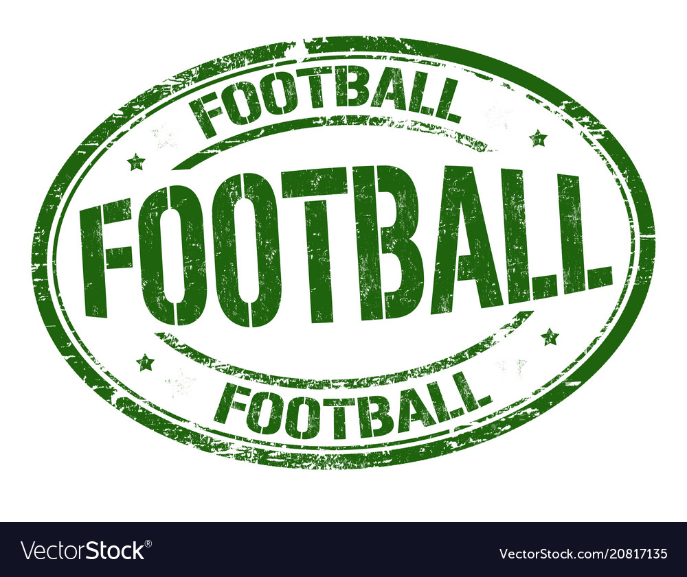 Football Grunge Stamp