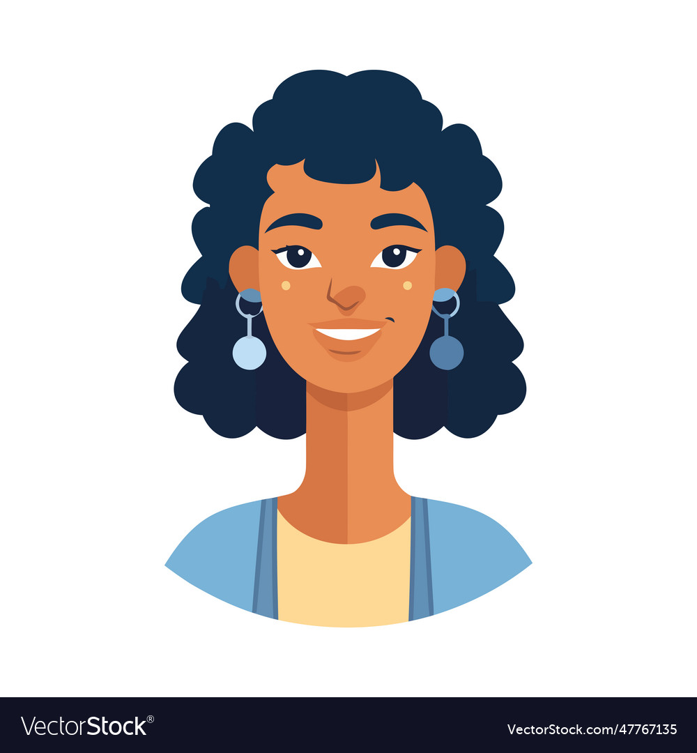 Lächelnde Frau Porträt - Weiblich Icon