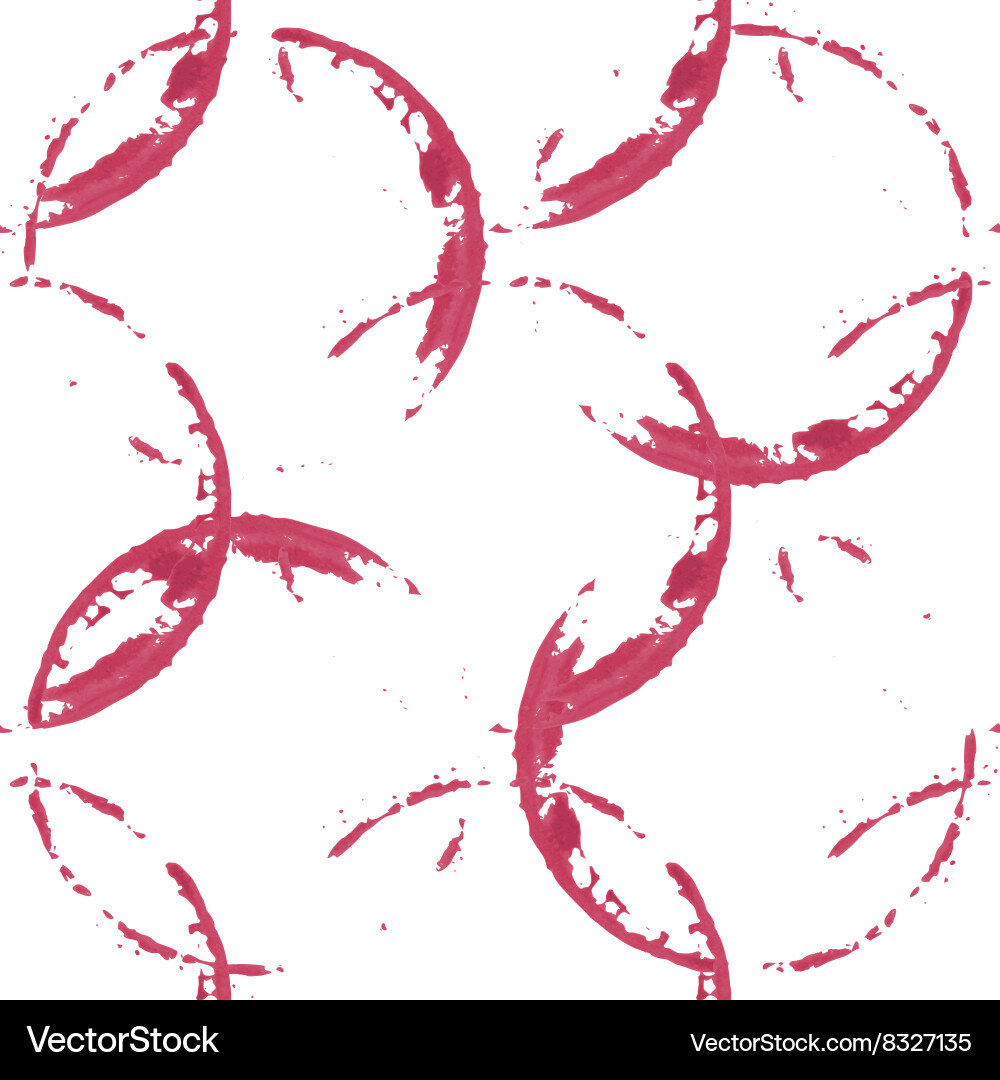 Wine stains seamless pattern Royalty Free Vector Image