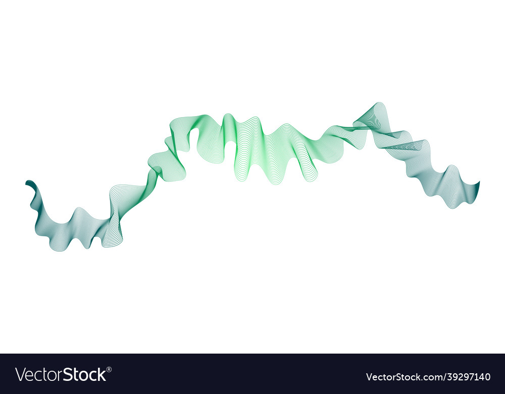 Abstract backdrop with wave gradient lines vector image Abstract backdrop with wave gradient lines