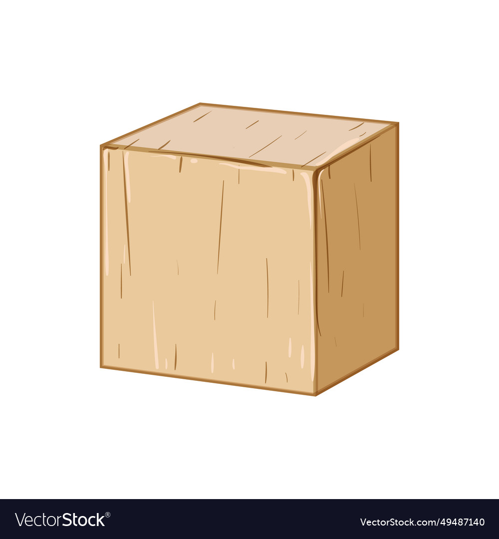 Build wooden blocks cartoon Royalty Free Vector Image