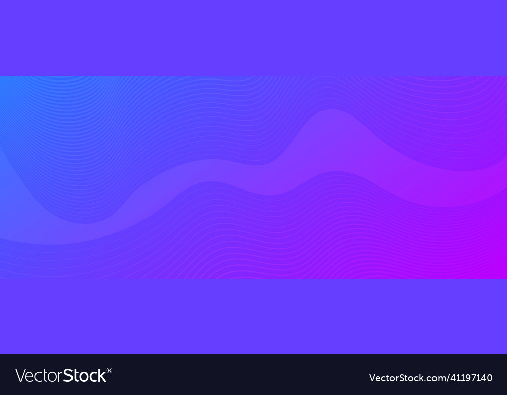 Modern colorful gradient background with wave