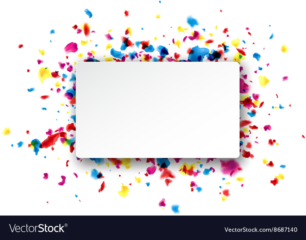Rectangular background with drops