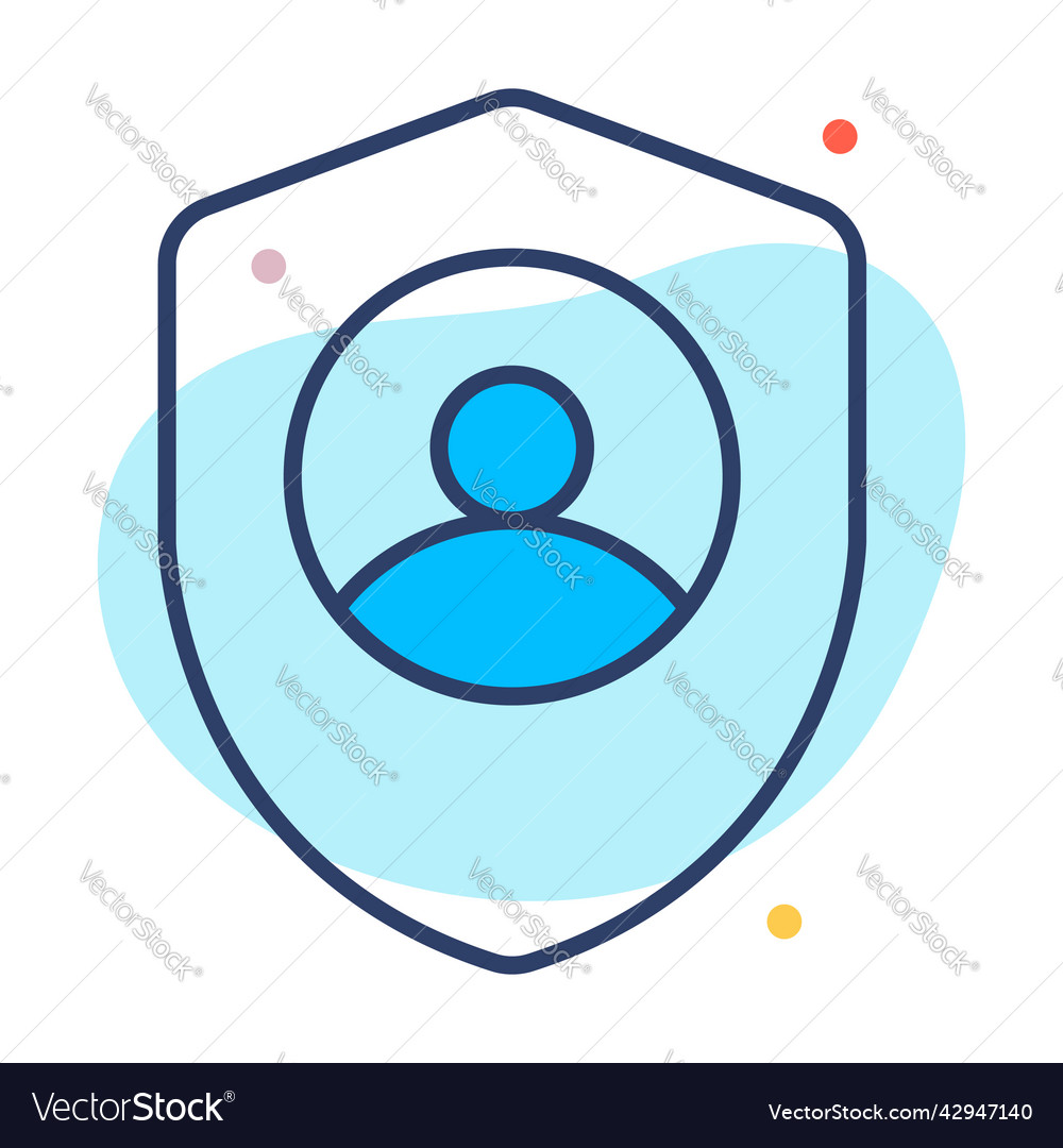Secure finance related line icon editable stroke