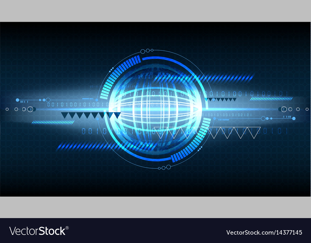 Abstract technological display background