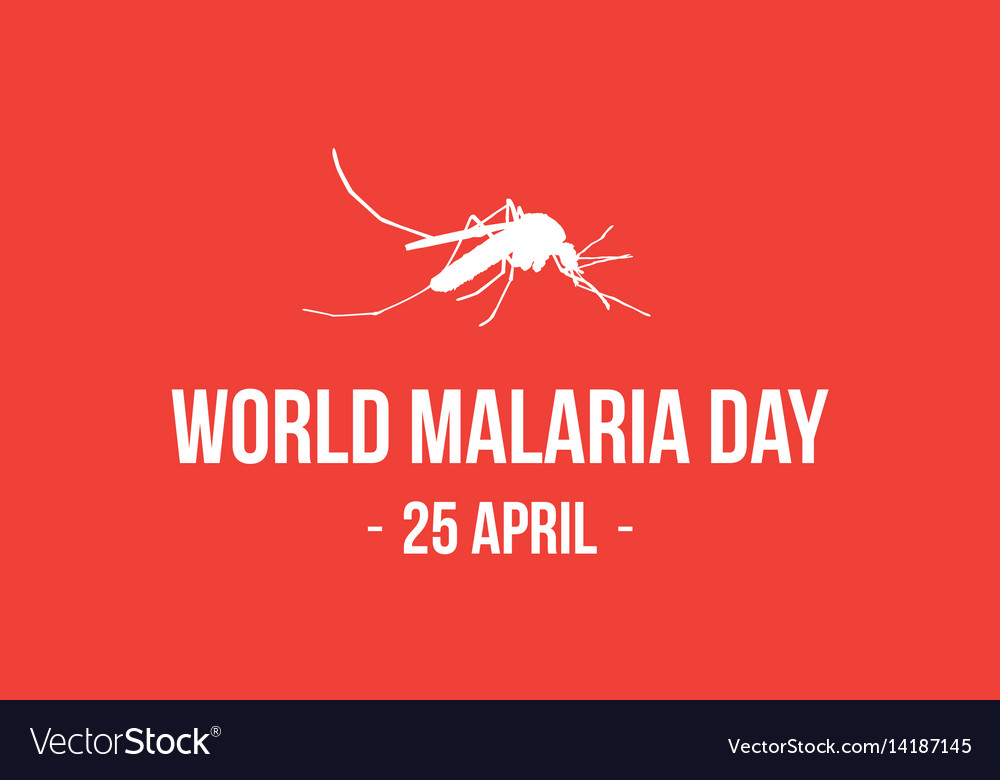 Background For World Malaria Day Royalty Free Vector Image