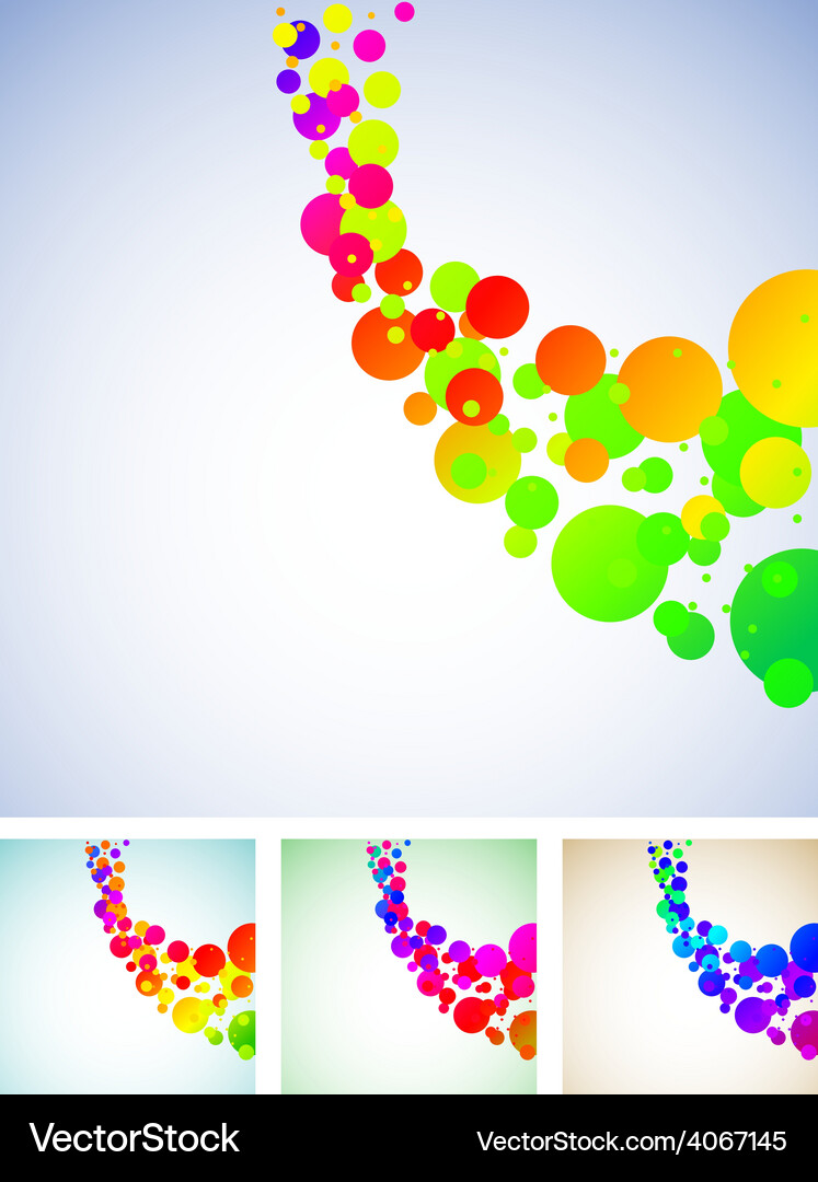 Colorful backgrounds Royalty Free Vector Image