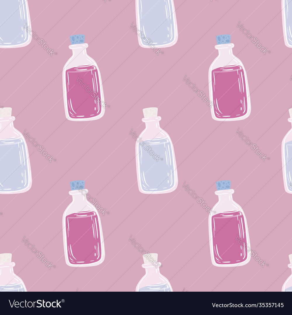 Minimalistic seamless pattern with hand drawn vector image Minimalistic seamless pattern with hand drawn