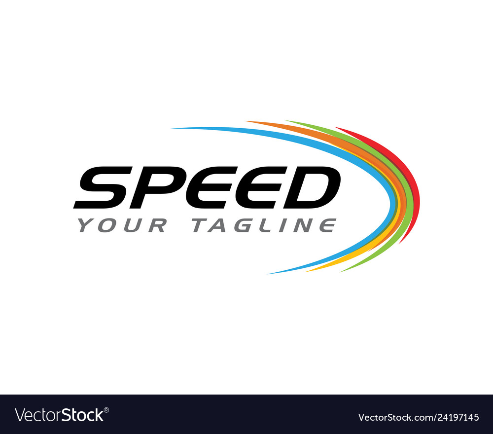 Speed icon simple design vector image Speed icon simple design
