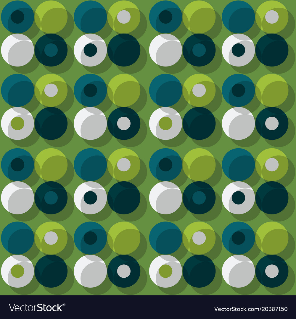 Orbit offset seamless pattern
