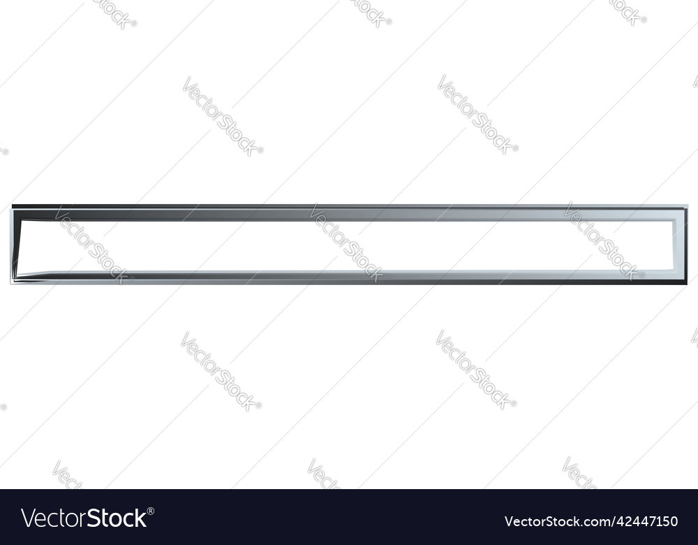 Random square contour frame border element vector image Random square contour frame border element