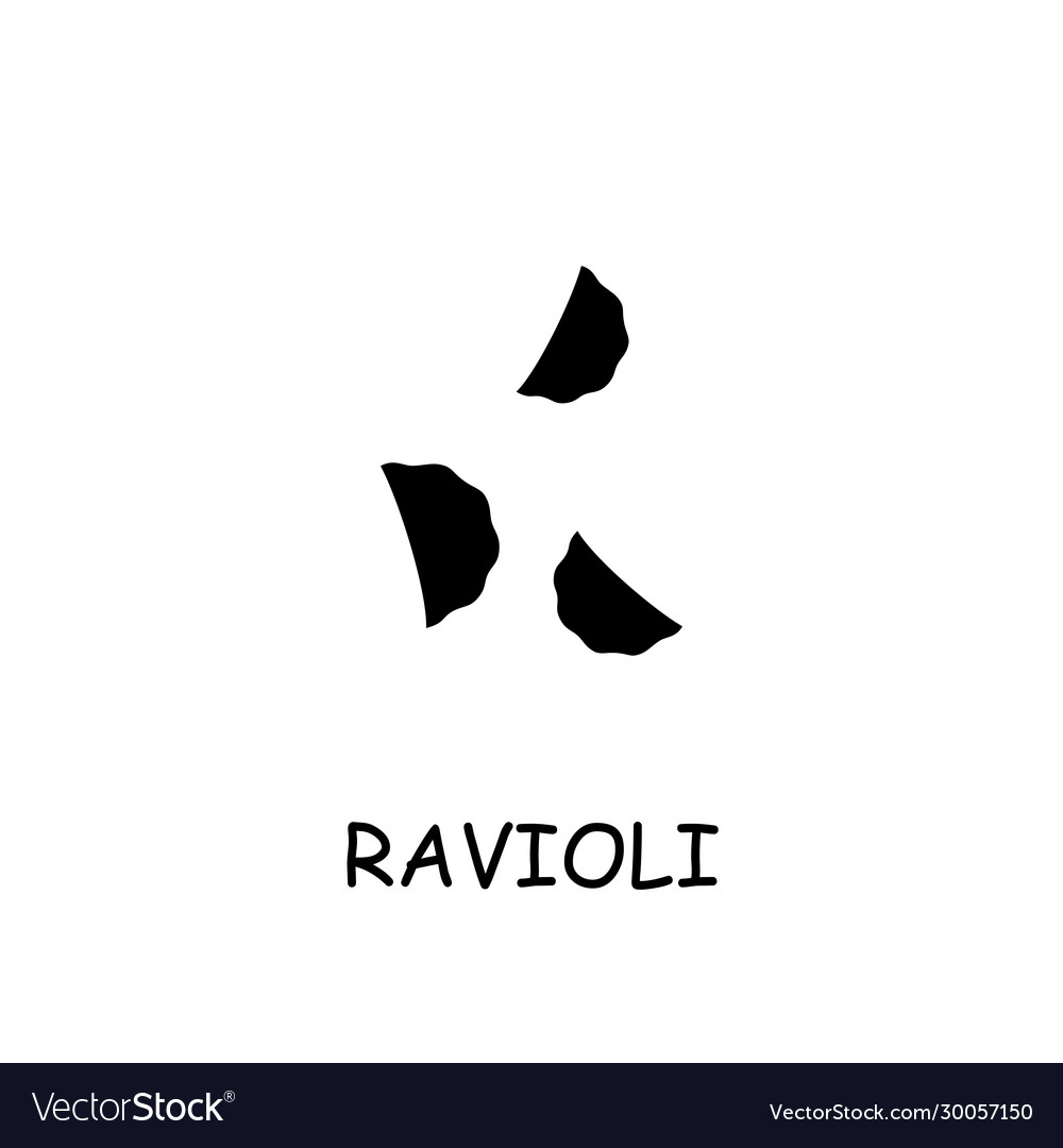 Ravioli flat icon