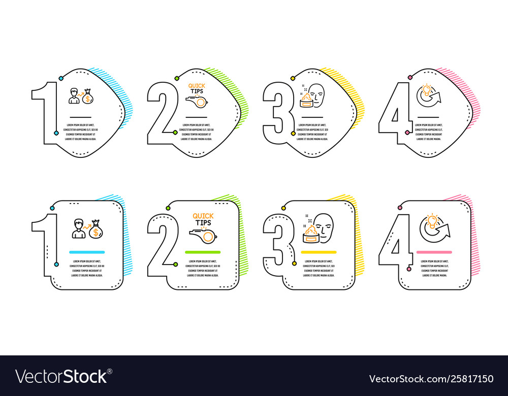Sallary face cream and tutorials icons set share