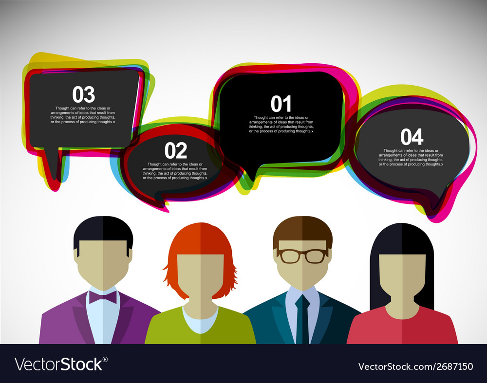 Thoughts Royalty Free Vector Image Vectorstock Thoughts Royalty Free Vector Image Vectorstock