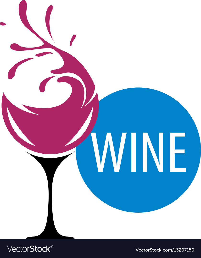 Wine logo Royalty Free Vector Image - VectorStock