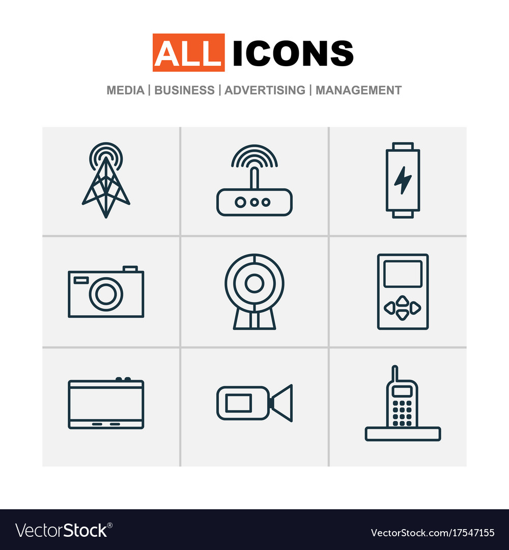 Device & Camera Icons