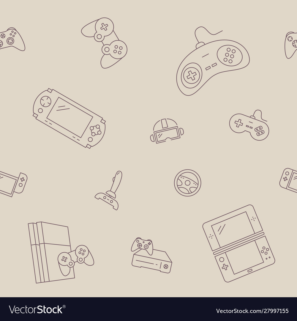 Gamepad and game console background 07