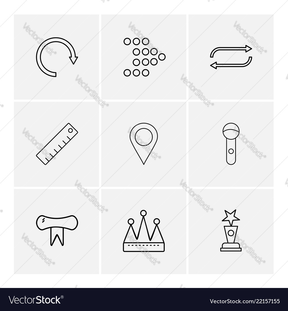 Navigation scale reset arrows directions