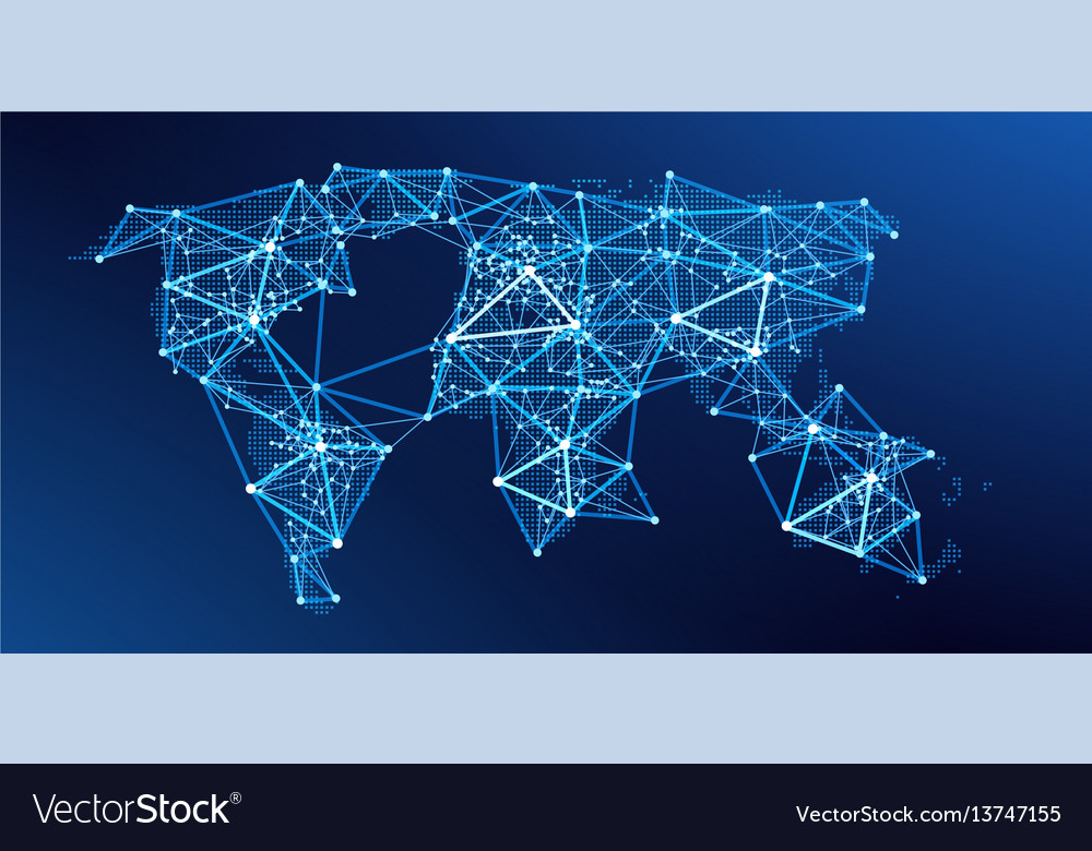 global connections map