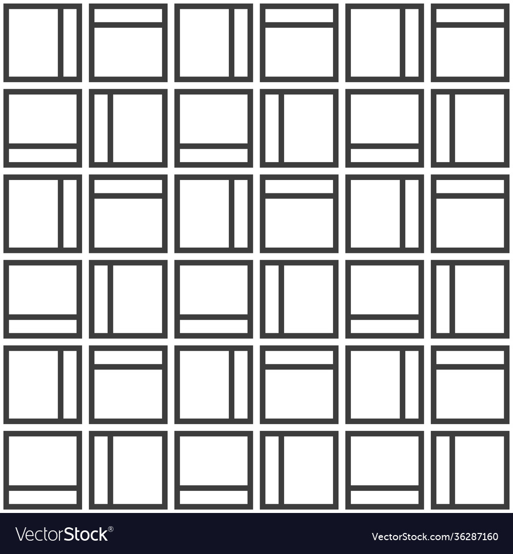 Abstract seamless pattern repeating geometric vector image Abstract seamless pattern repeating geometric