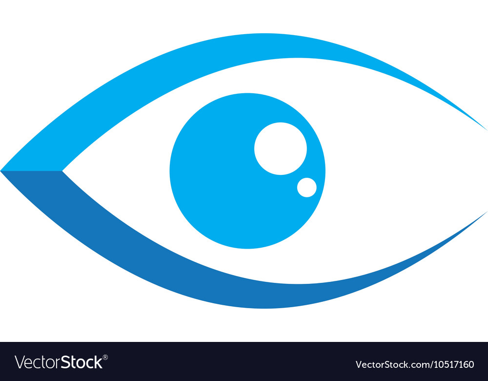 Eye care logo Royalty Free Vector Image - VectorStock