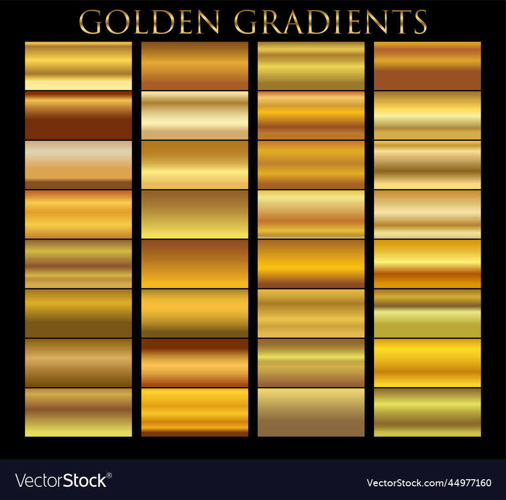 Gold background texture icon seamless pattern vector image Gold background texture icon seamless pattern