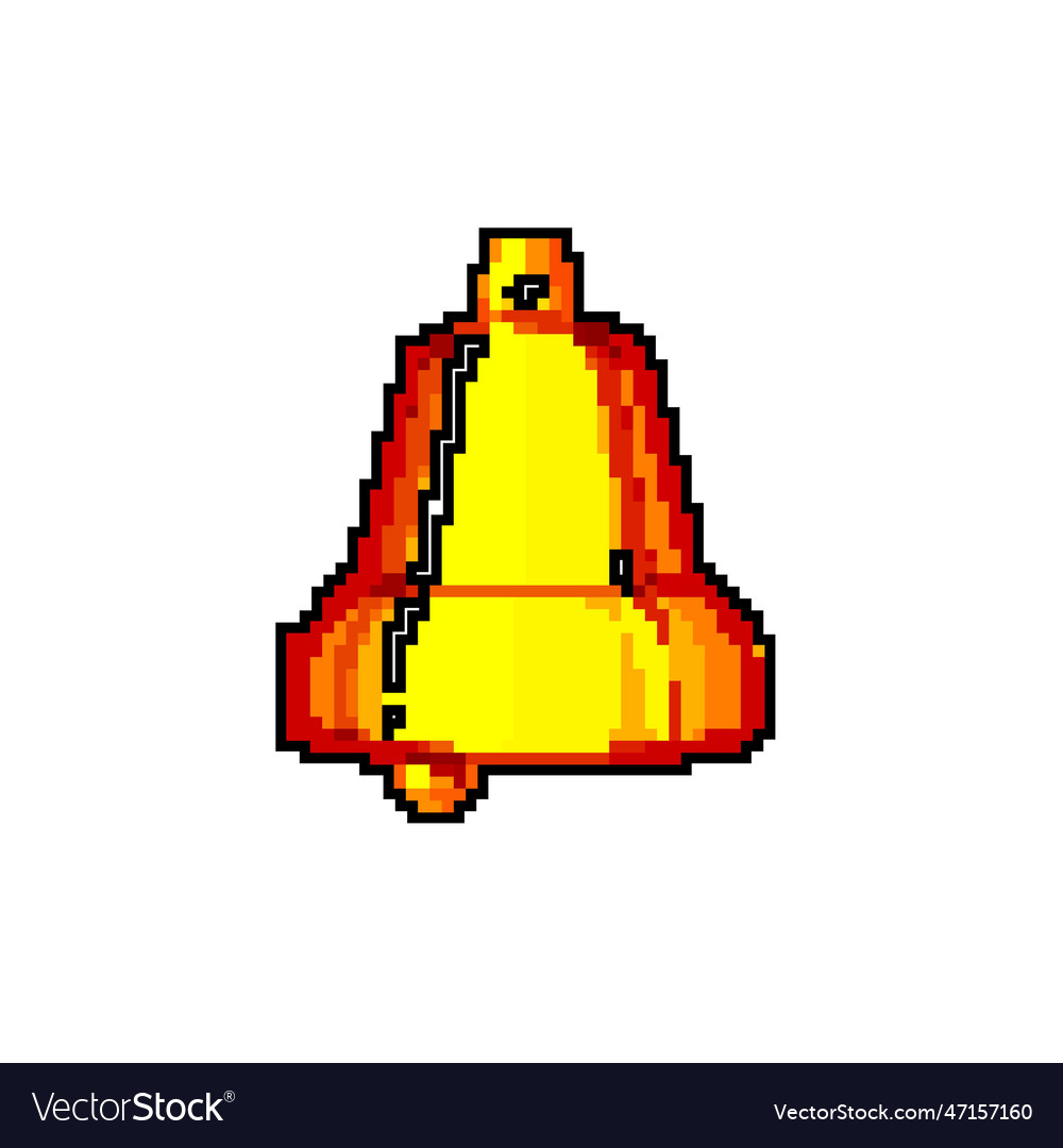 Notification bell game pixel art