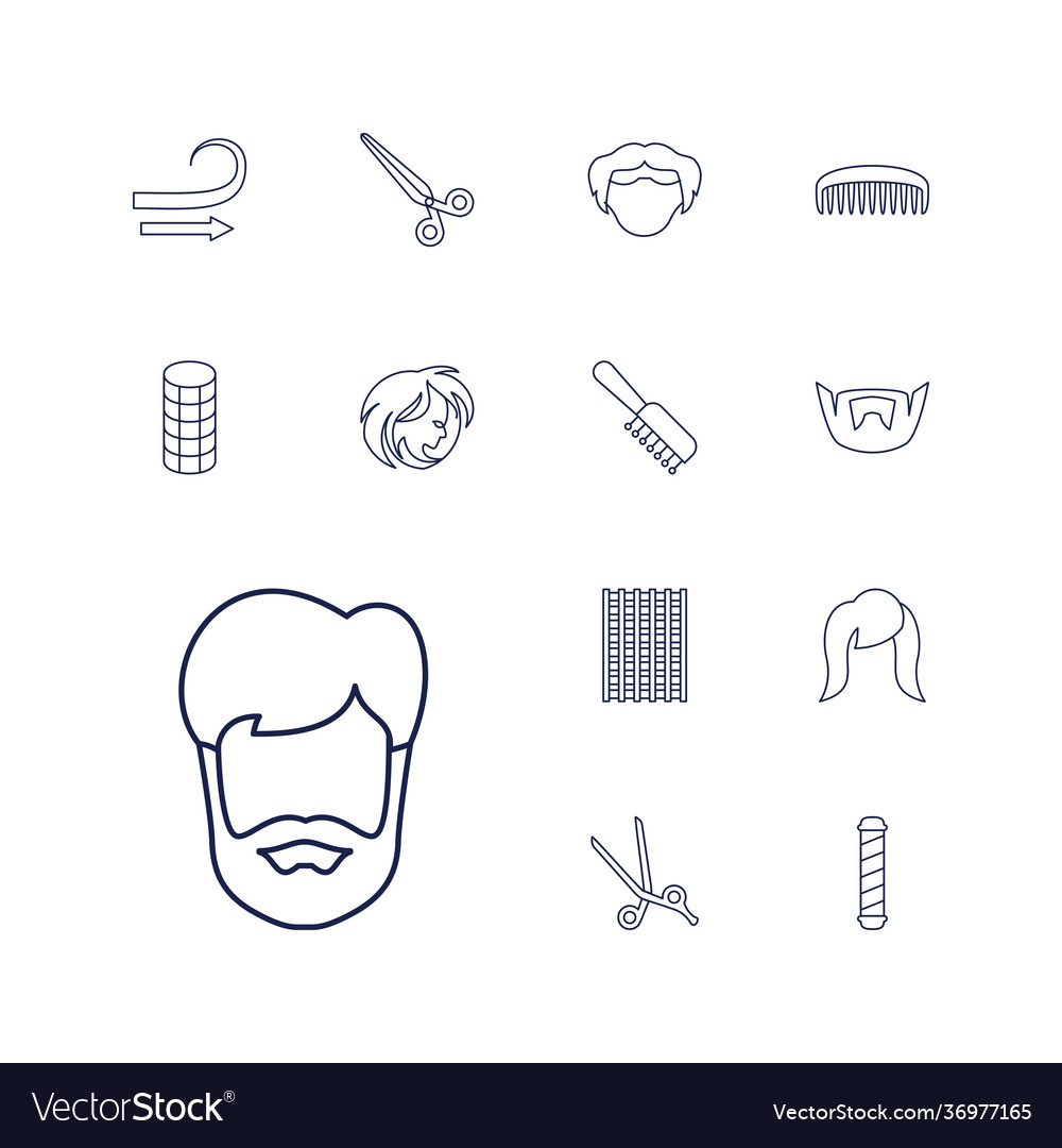 13 haircut icons