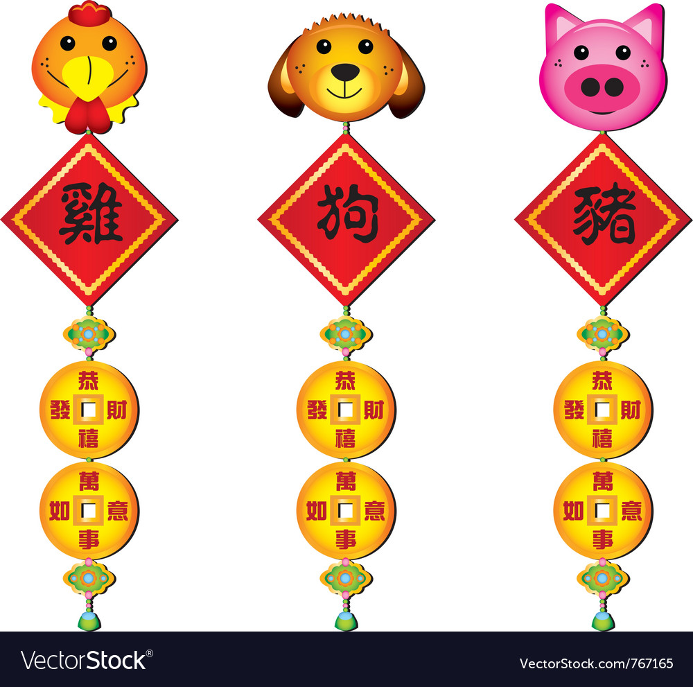 Chinese zodiac symbols