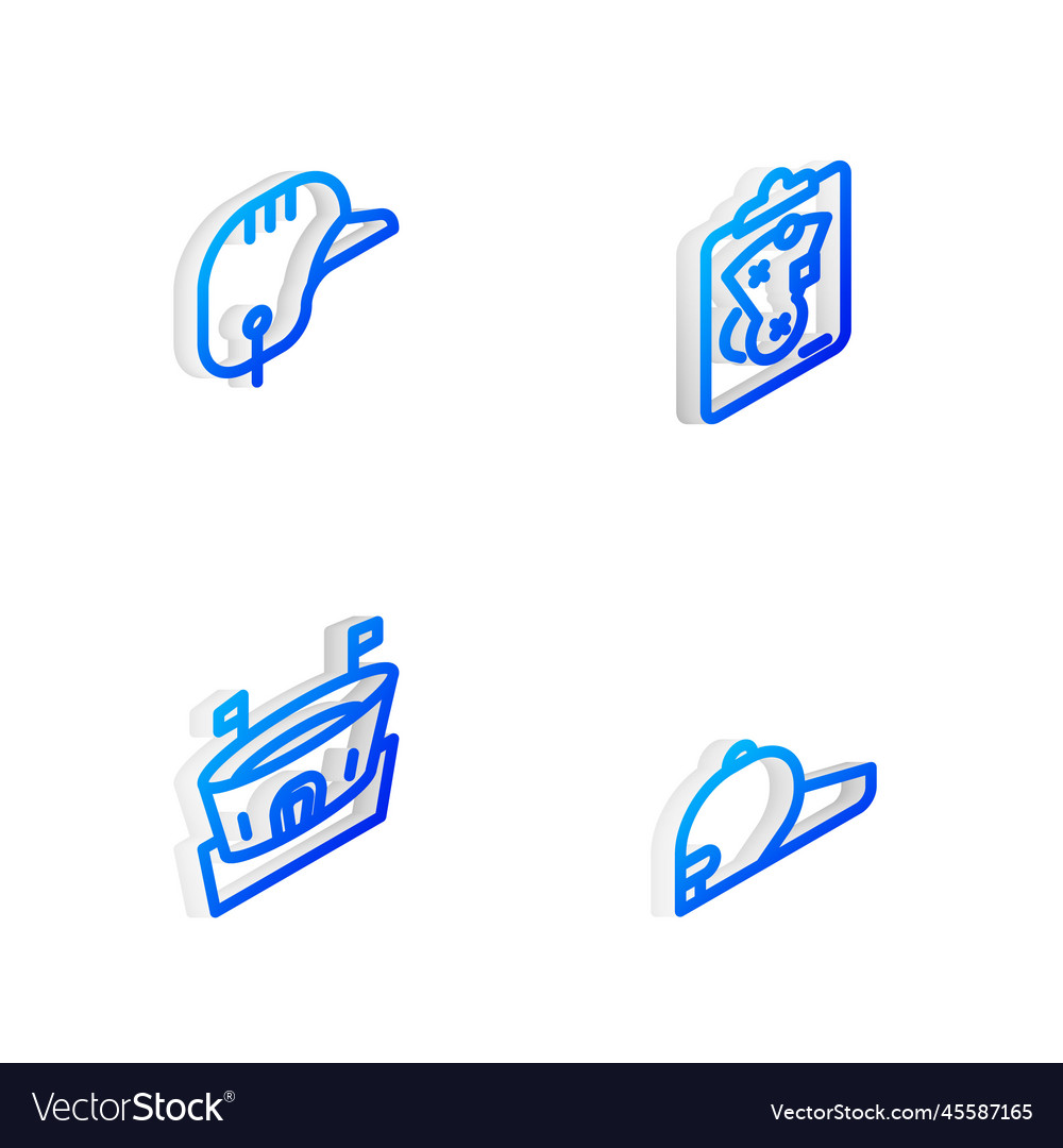 Set isometric line planning strategy baseball