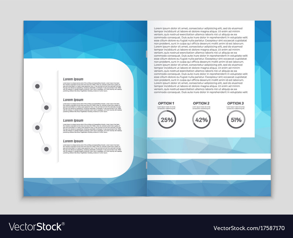 Abstract layout background set for art