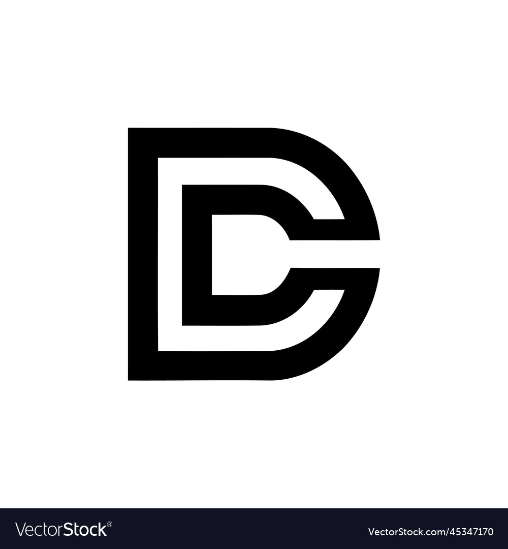 Dc letter logo