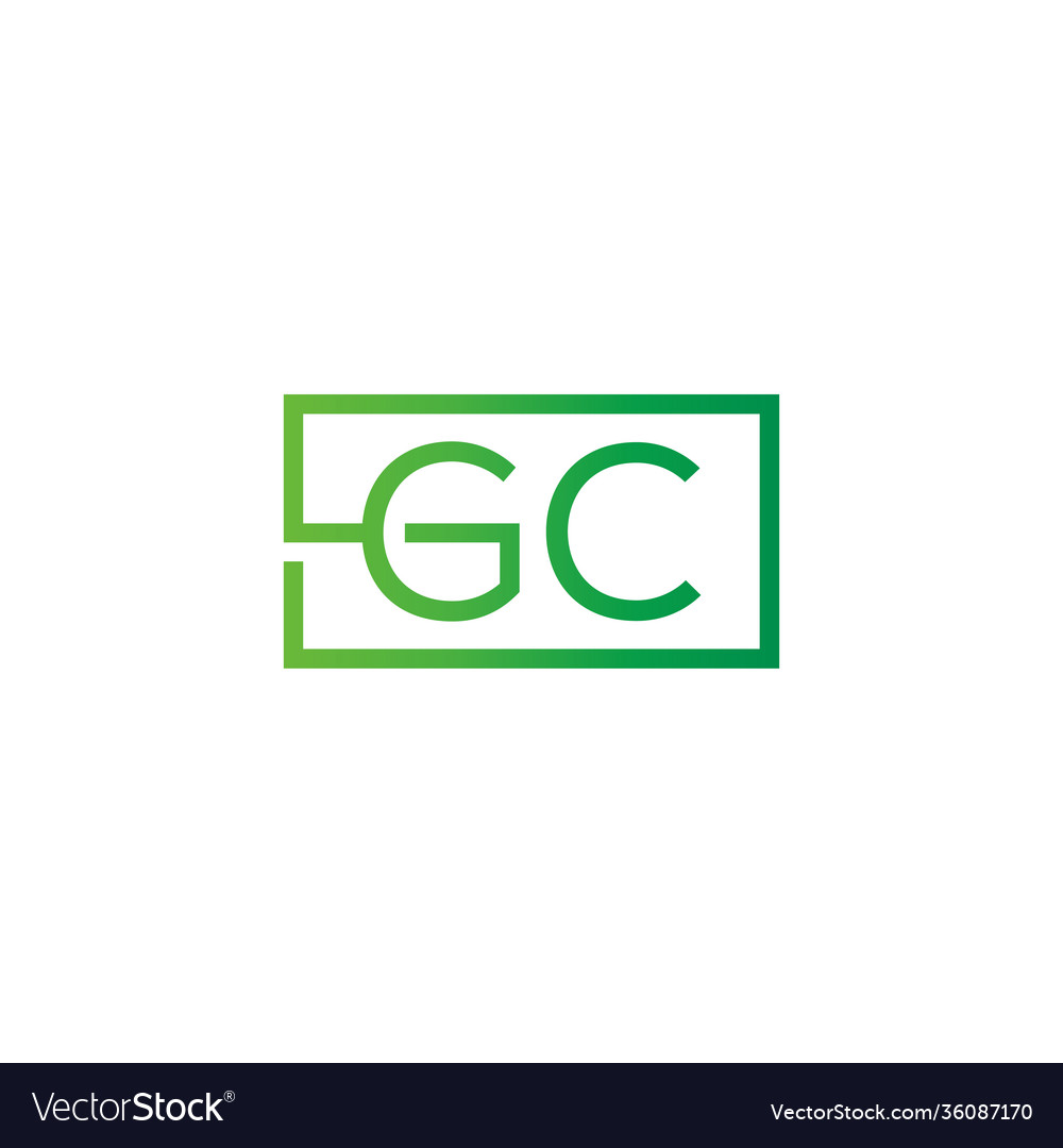 GC Initial Logo - Square & Modern