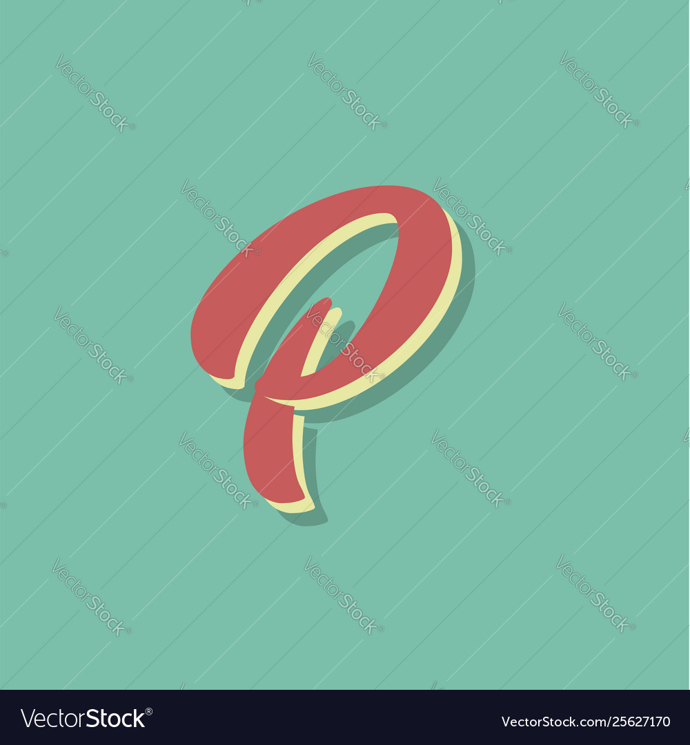 Retro character from a fontset