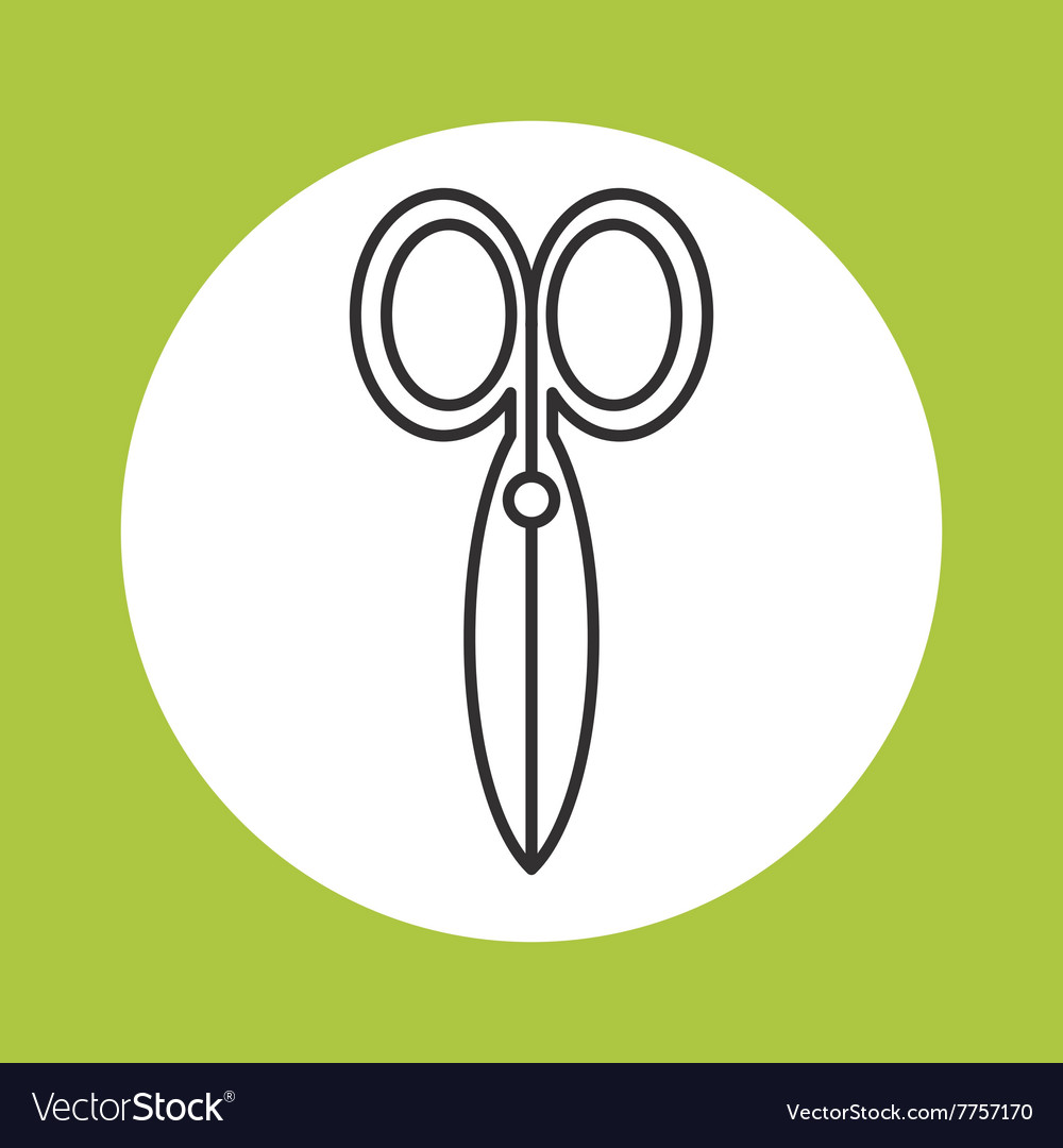 Scissors icon design