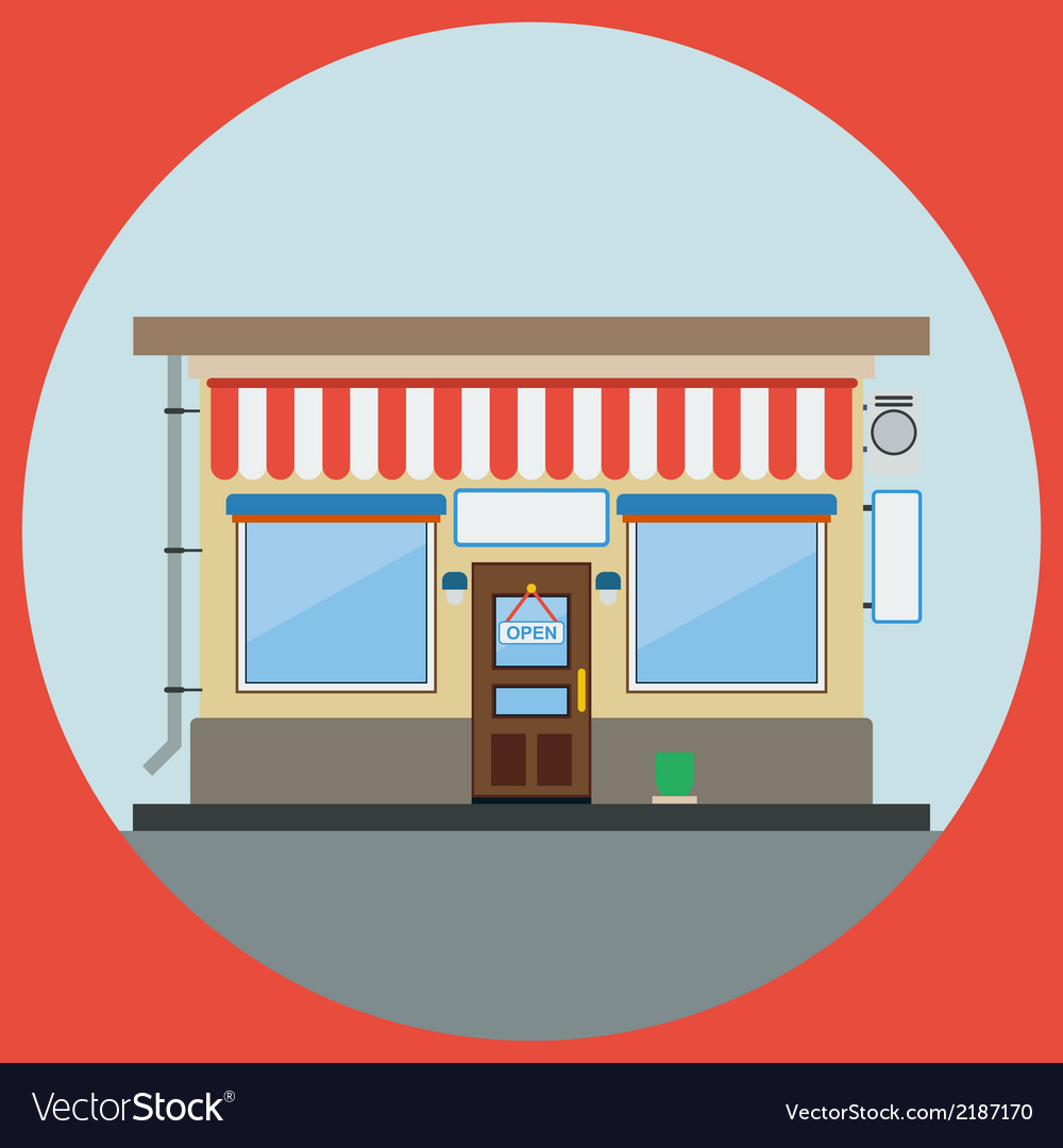 Shop flat