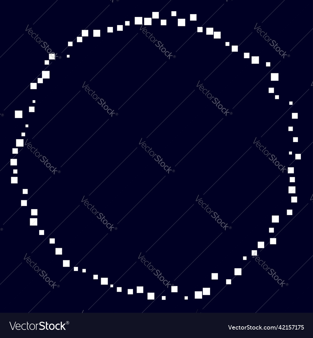 Circles random scattered shapes element