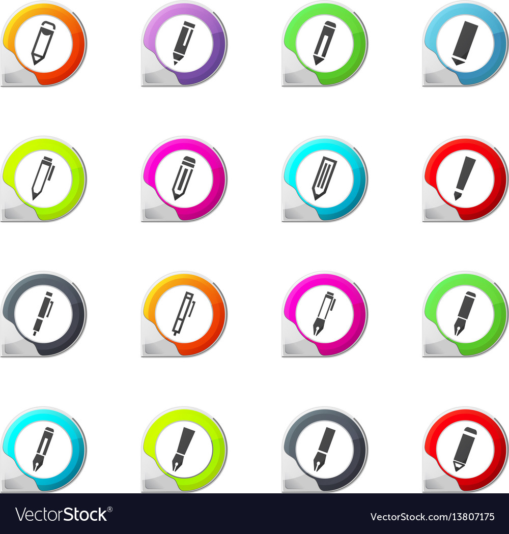 Edit icon set