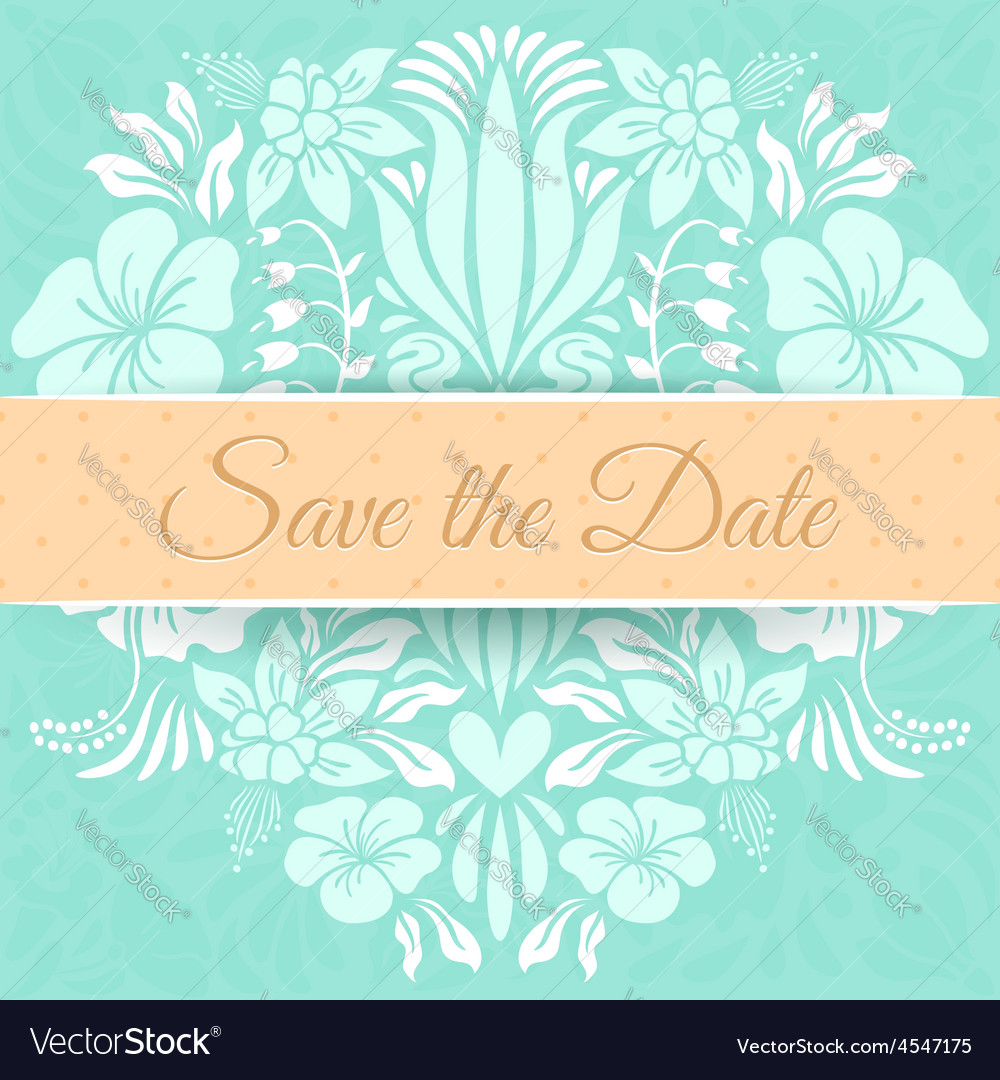 Save the date card