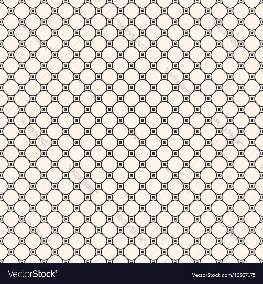 Seamless pattern circular lattice mesh