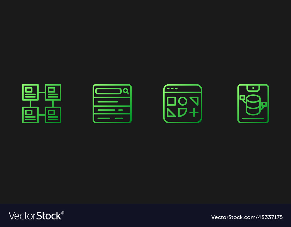 Zeile verschiedene Dateien Hierarchie Organogramm vector image Zeile verschiedene Dateien Hierarchie Organogramm